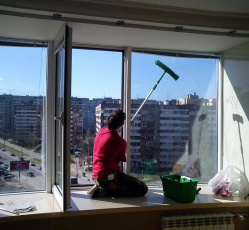 Мытье окон в однокомнатной квартире Кинель-Черкассы